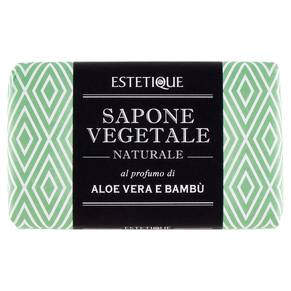 Sapone Vegetale Naturale al Profumo di Aloe Vera e Bambù Estetique U! Confronta e Risparmia